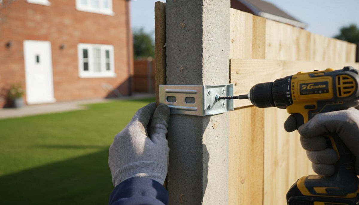 Fence Panel Clips for Concrete Posts: The Complete 2026 Guide