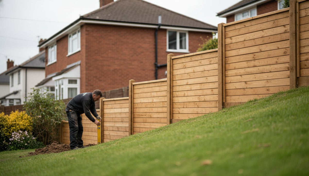 How to Build a Fence on a Slope: A Practical UK Guide for 2026