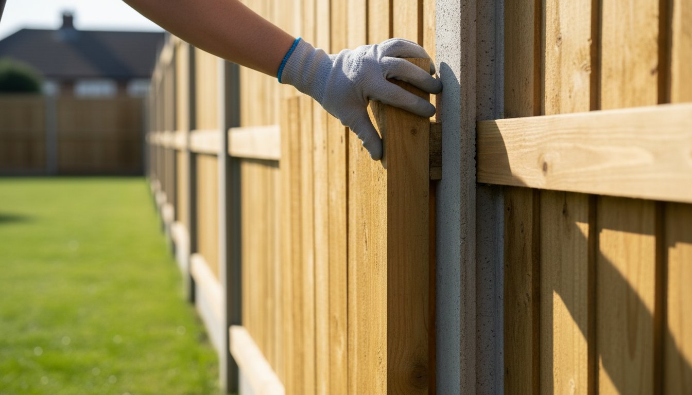 A Practical Guide to Fitting Fence Panels into Concrete Posts