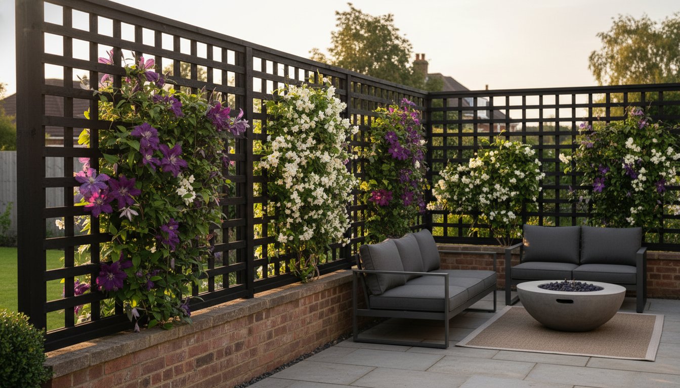 Using Garden Trellis for Privacy and Climbing Plants