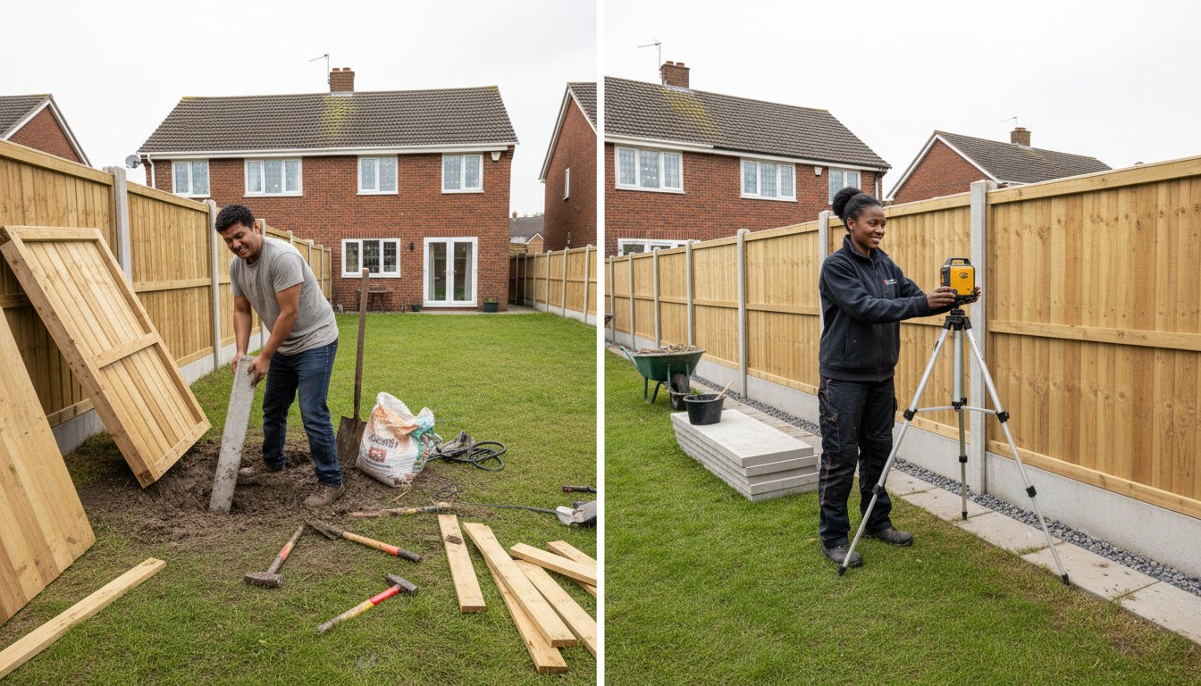 DIY vs Professional Fence Installation Cost 2026: The Ultimate UK Comparison