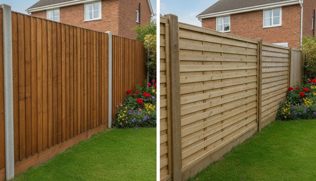 Closeboard vs Lap Fence Panels: Which Is Right for Your Garden?