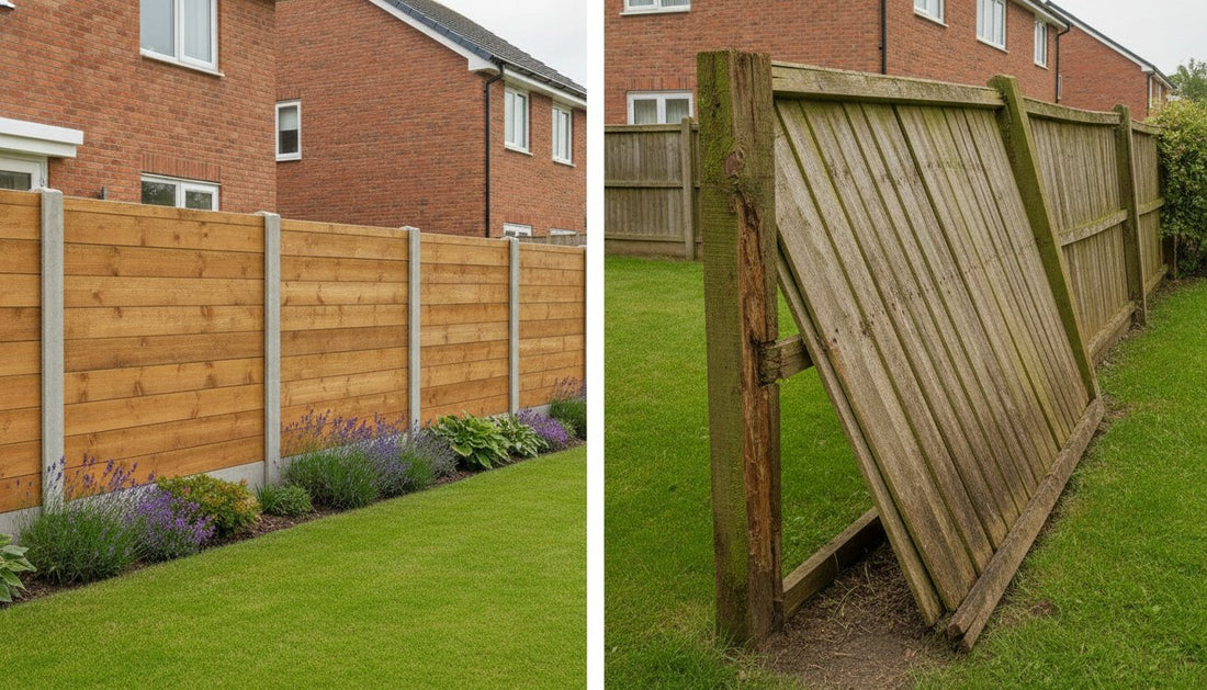 Concrete vs Wooden Fence Posts: Which Is Best for Your UK Garden?