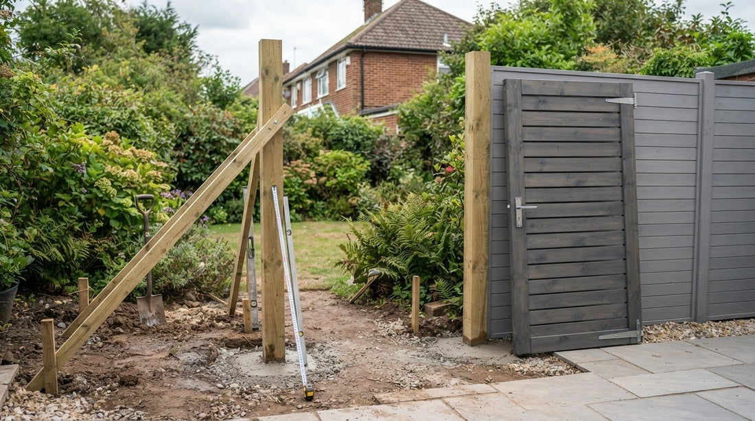 How to Install a Garden Gate Post: A Step-by-Step Guide