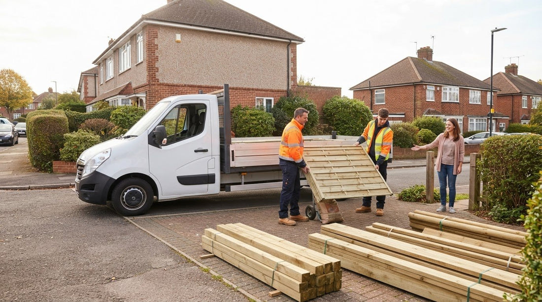 Reliable fencing delivery service across our delivery areas