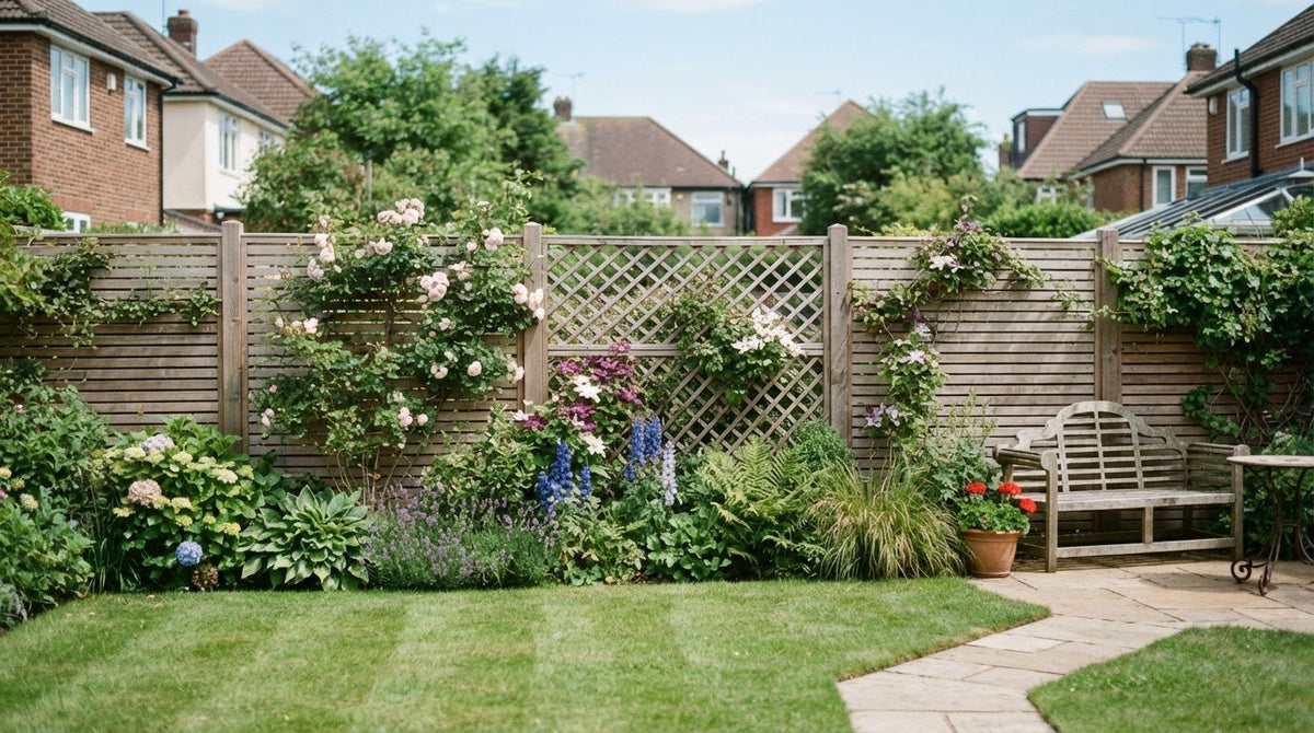 Ways to stop my neighbour seeing into my garden with fencing