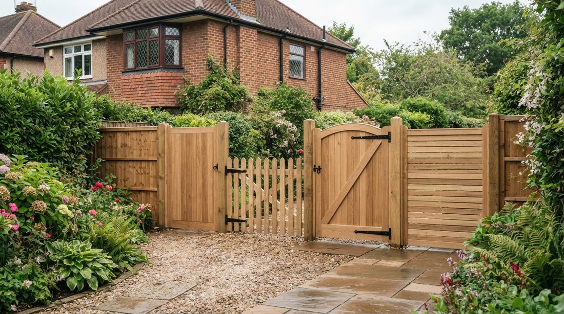 Wooden Garden Gates for UK Gardens