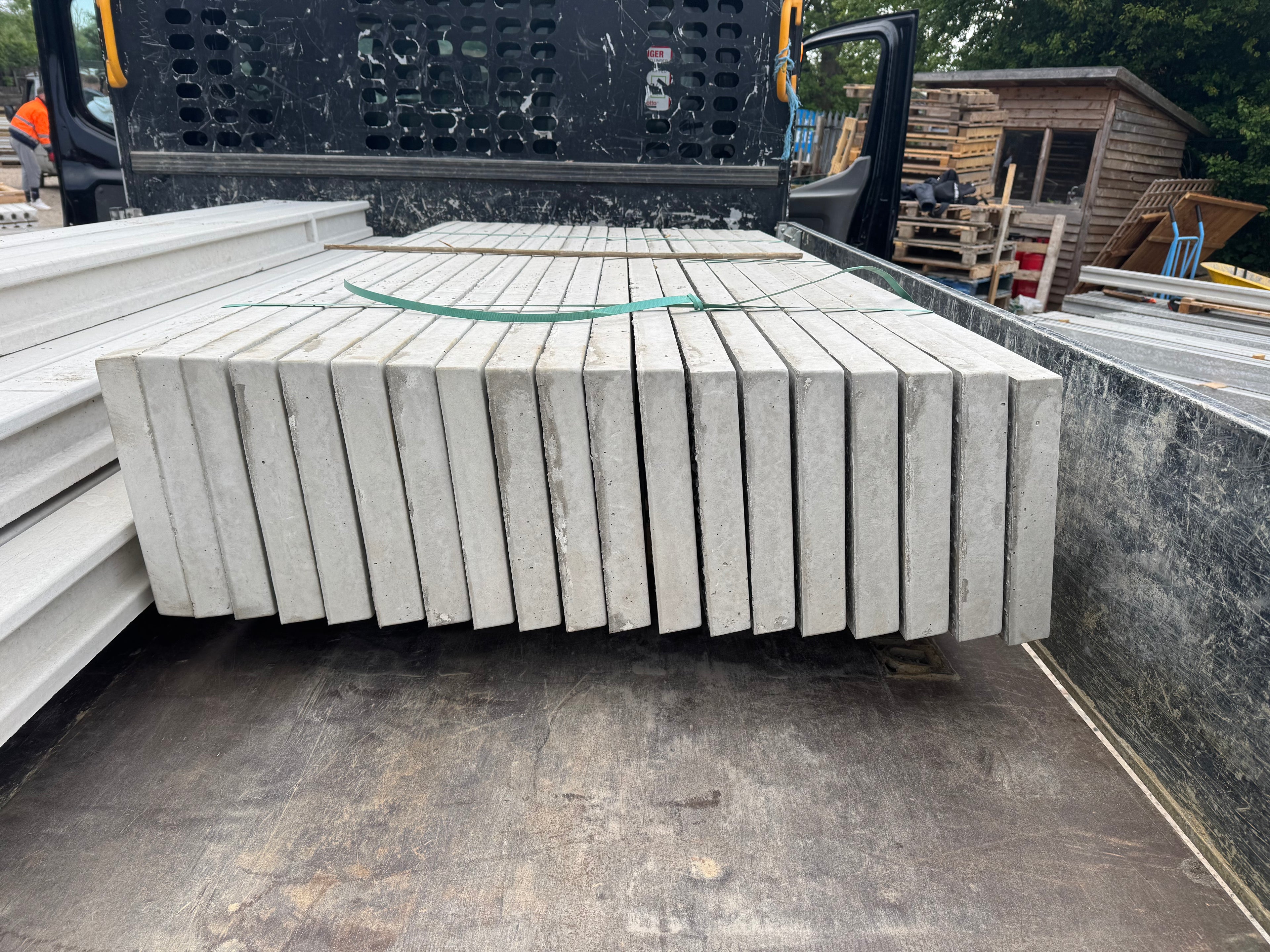 1ft (12") Recessed Concrete Gravel Board