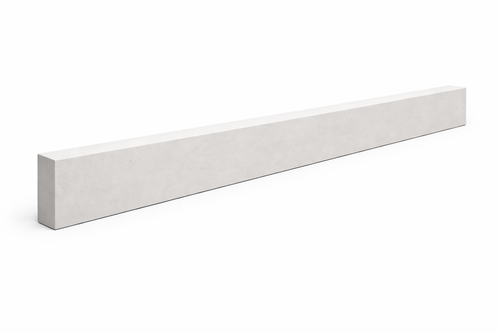 6” smooth concrete gravel board for fencing. Strong, weatherproof base board that protects panels from ground moisture and rot. Ideal for repairs or new installs.