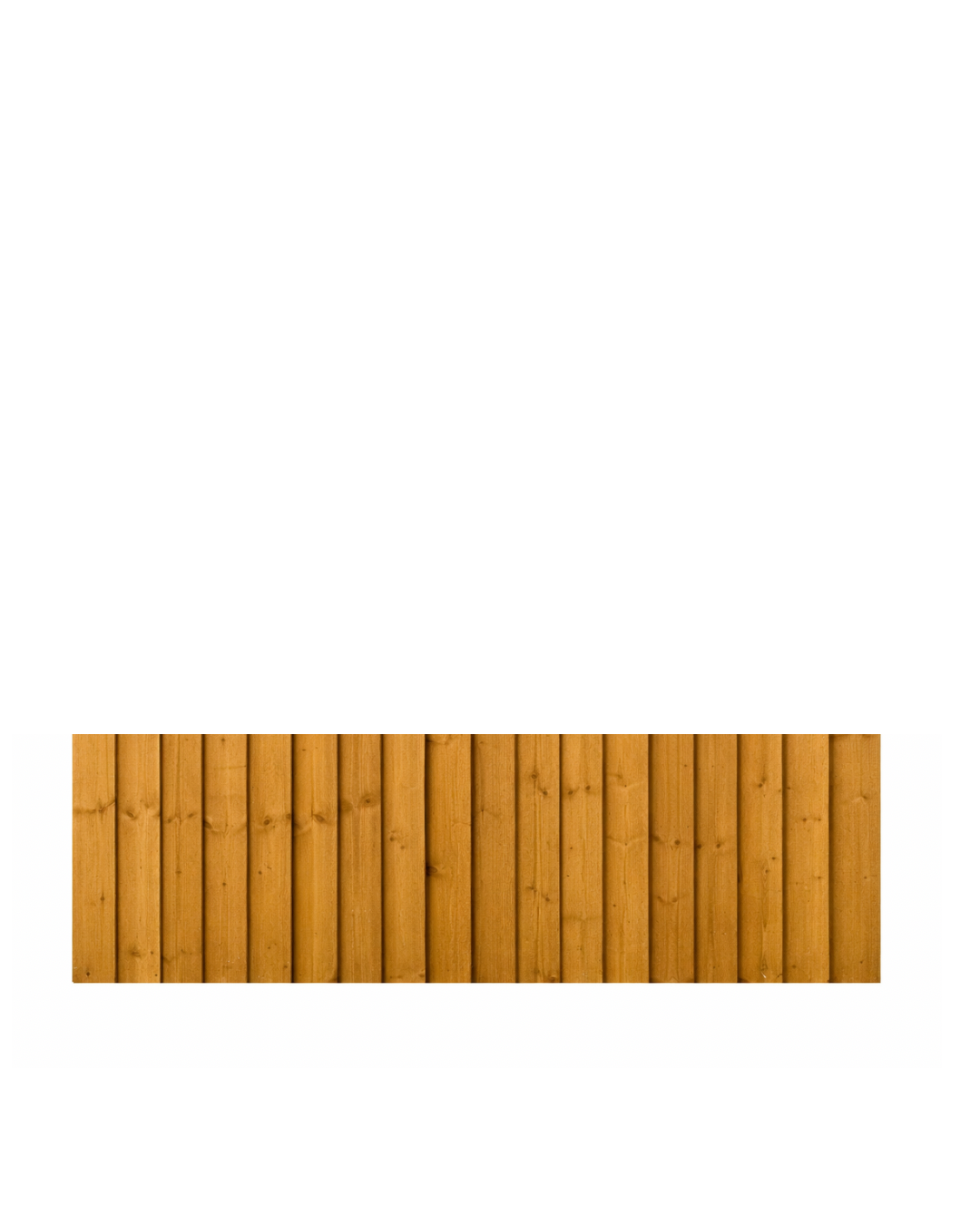 6x2 pressure treated closeboard fence panel