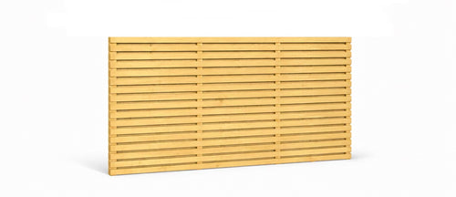 6x3 Double Slatted Fence Panel | Essex, Kent and London Free Local Delivery Near Me
