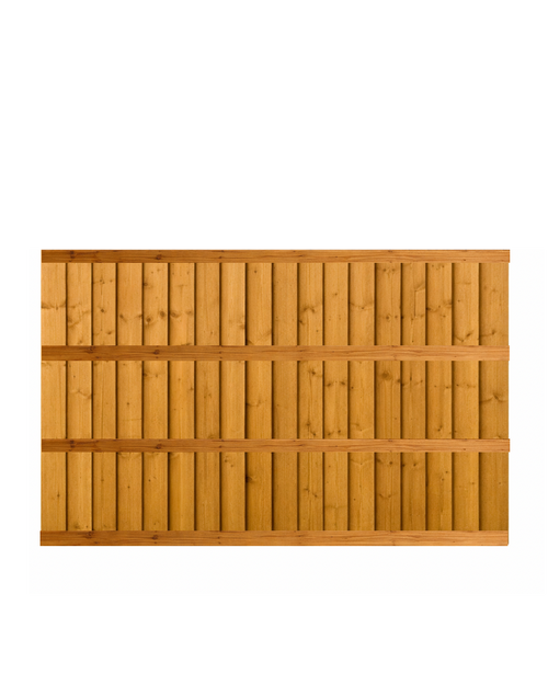 6x4 Pressure treated wooden closeboard fence panel