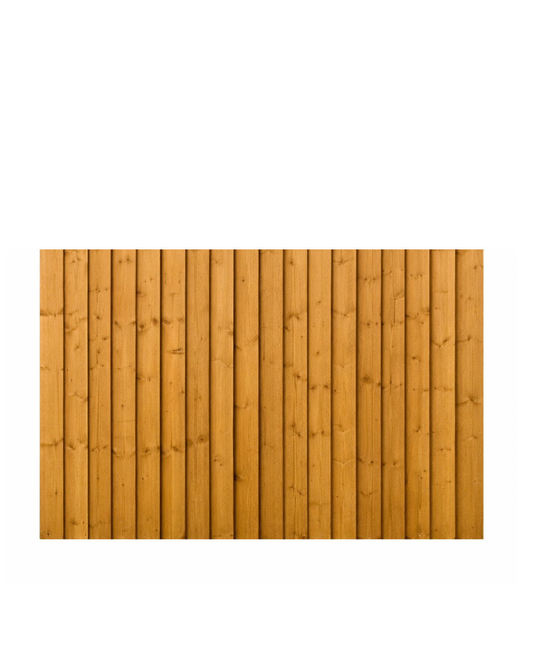 6ft x 4ft featheredge closeboard fence panel