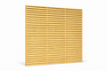 6x6 Double Slatted Fence Panel | Kent Essex and London Free Delivery Near Me