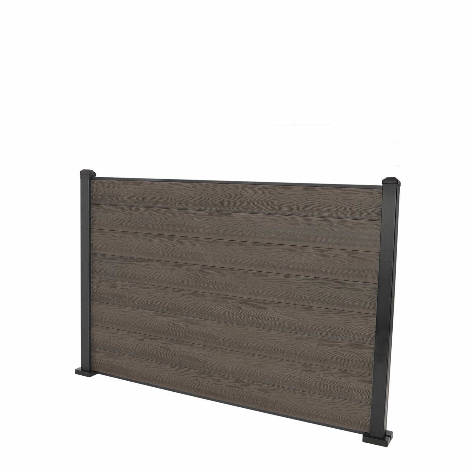 Coffee Classic Composite Panel | Flat | Aluminium Posts