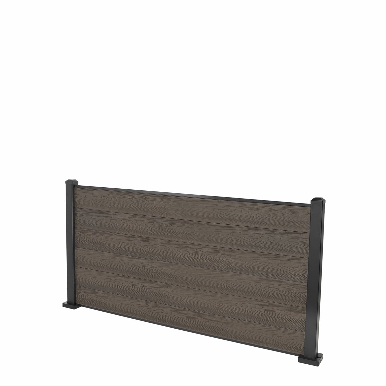 Coffee Classic Composite Panel | Flat | Aluminium Posts