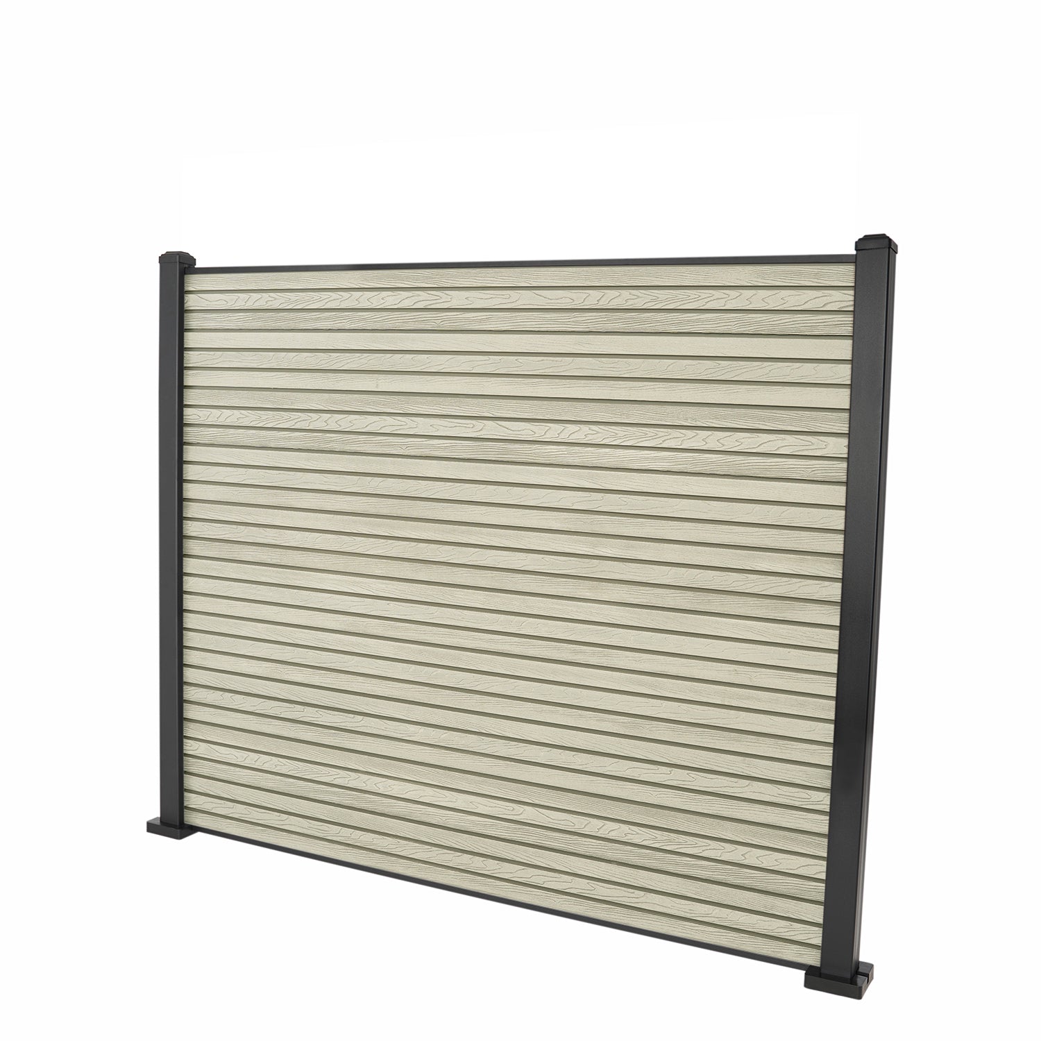 Antique Classic Composite Panel | Slatted | Aluminium Posts