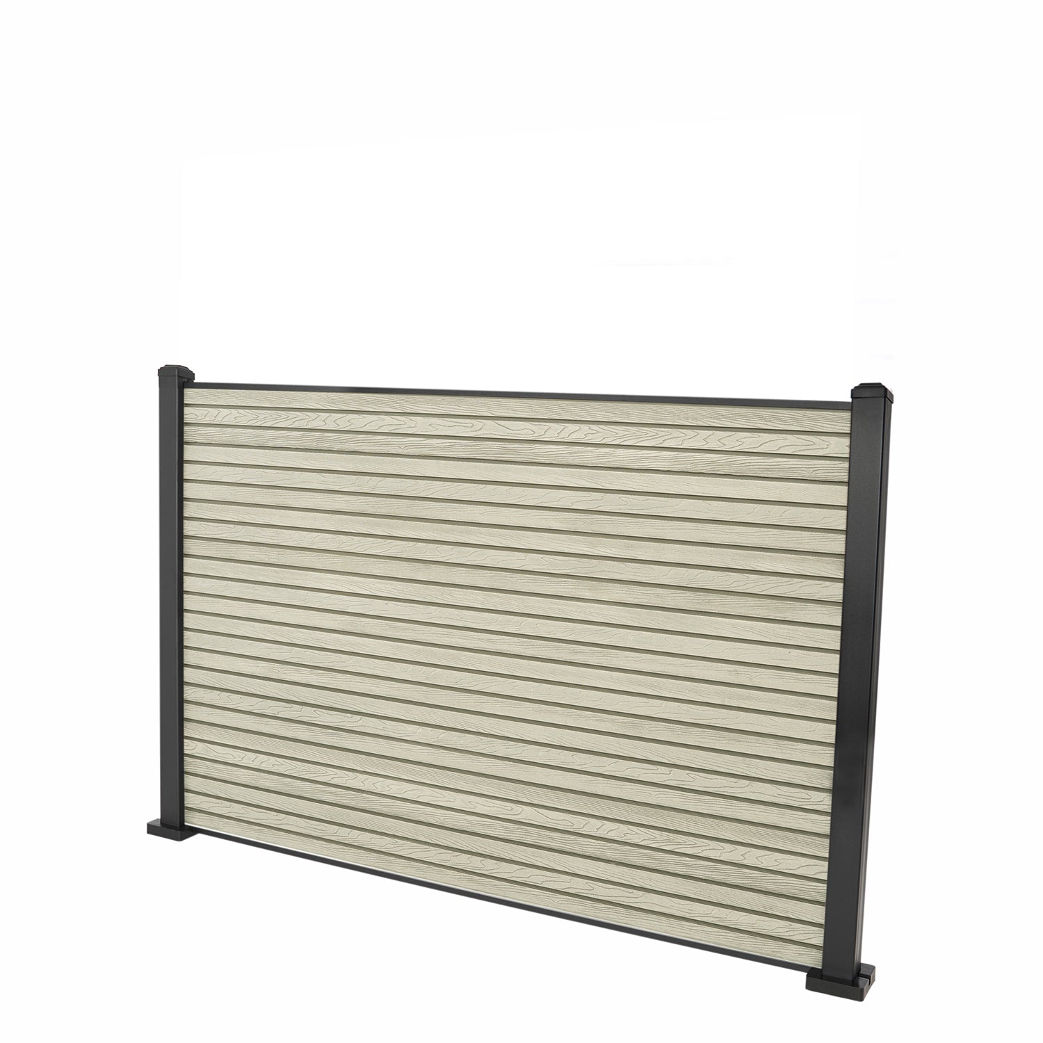 Antique Classic Composite Panel | Slatted | Aluminium Posts