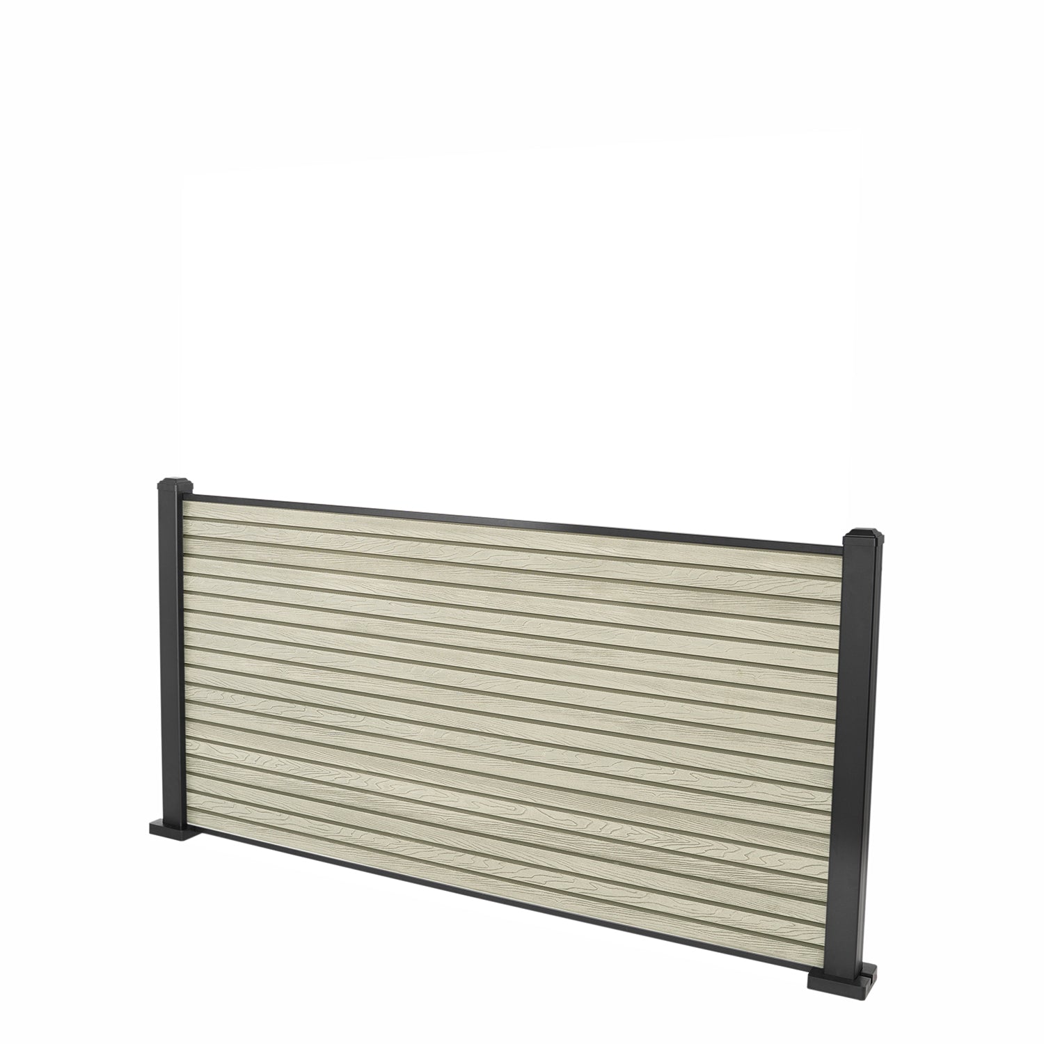 Antique Classic Composite Panel | Slatted | Aluminium Posts