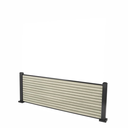 Antique Classic Composite Panel | Slatted | Aluminium Posts