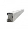 Single slot concrete end fence post for a clean, secure finish. Slotted to take panels and gravel boards, weather-resistant and rot-proof—built for long-lasting fencing.