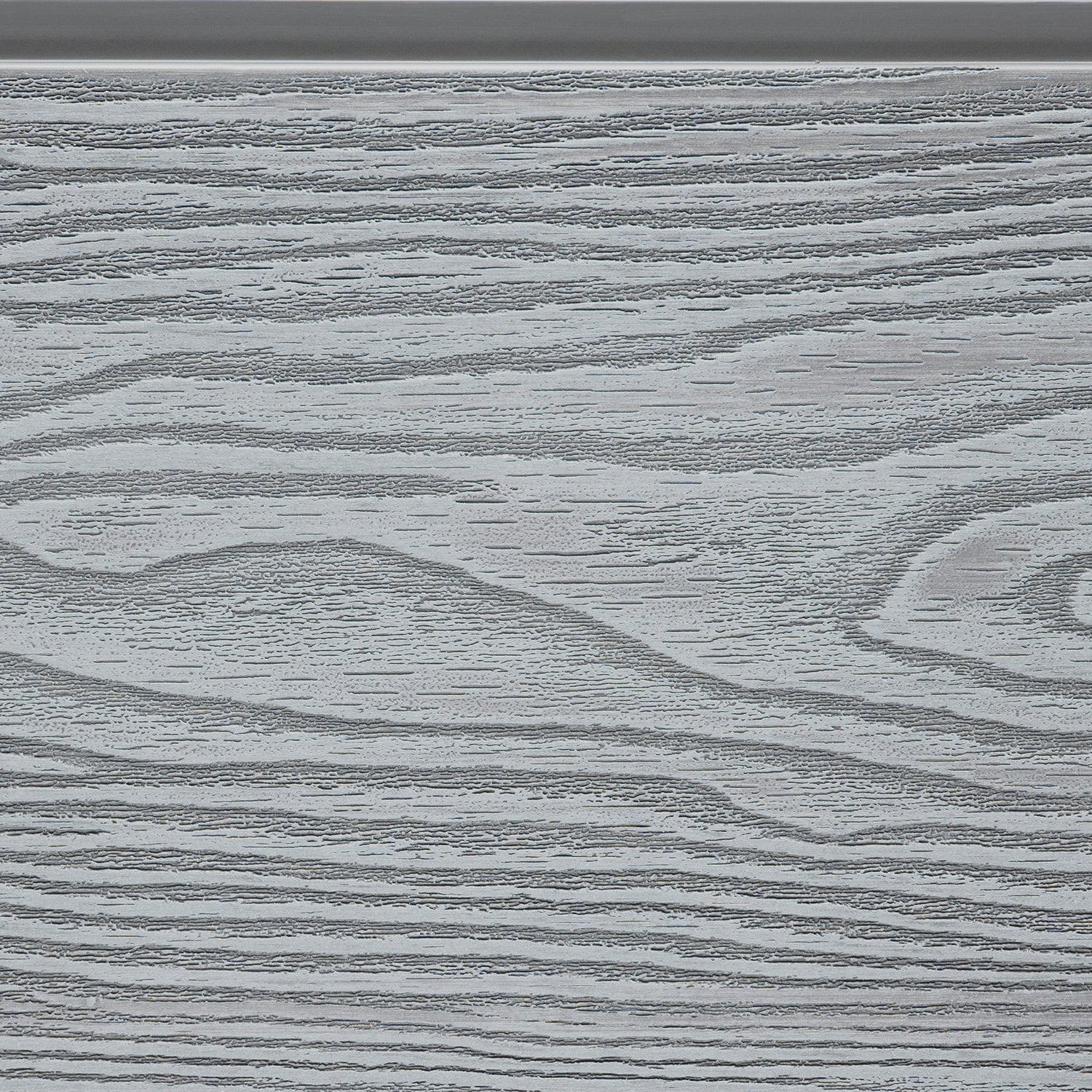 Light Grey Classic Composite Panel | Flat | Aluminium Posts