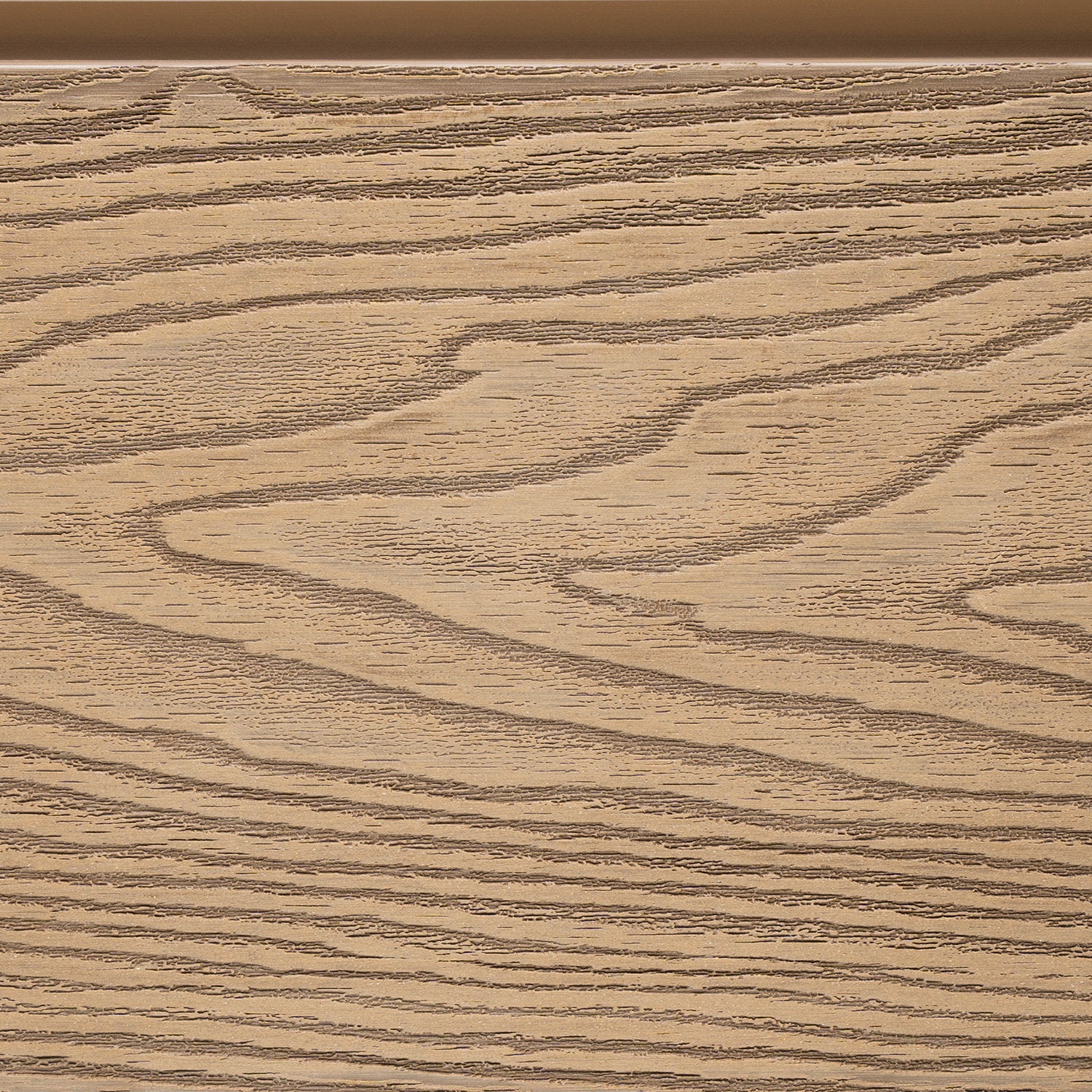 Teak Classic Composite Panel | Flat | Aluminium Posts