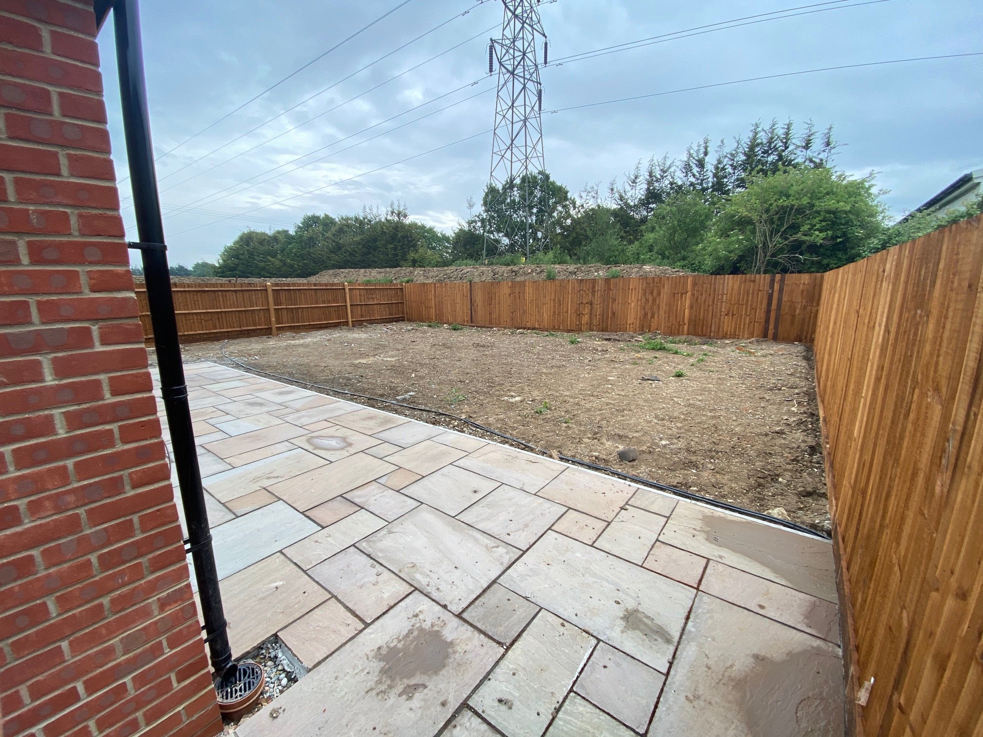 6" Timber Gravel Board – Pressure Treated Brown 6ft