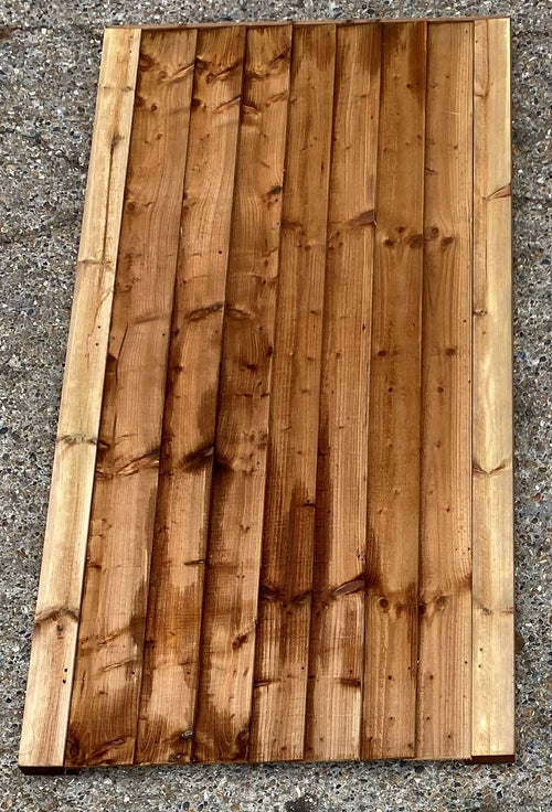 Framed Ledged & Braced (FLB) Closeboard Gate – Pressure Treated Brown 1750mm (H) x 1000mm (W)